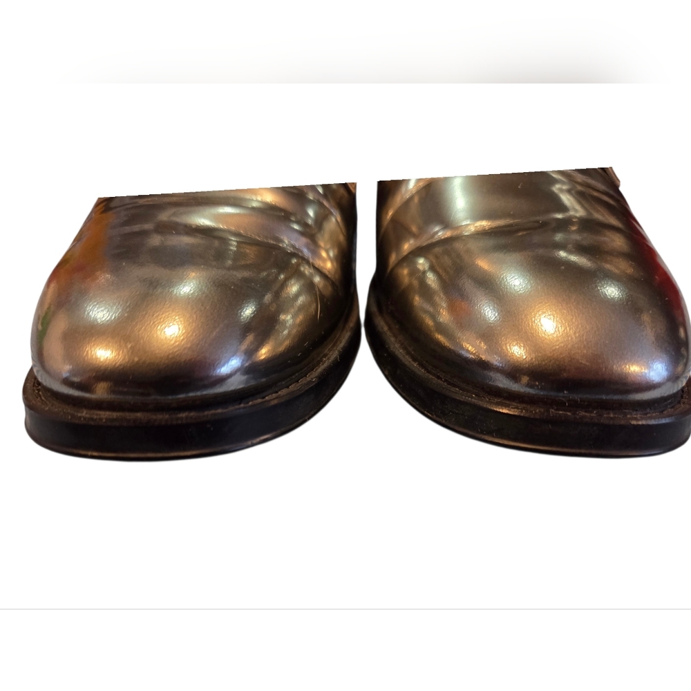 Tod's Metallic Silver Laced-up Oxford Shoes In Leather. Authentic Made In Italy - Picture 7 of 10